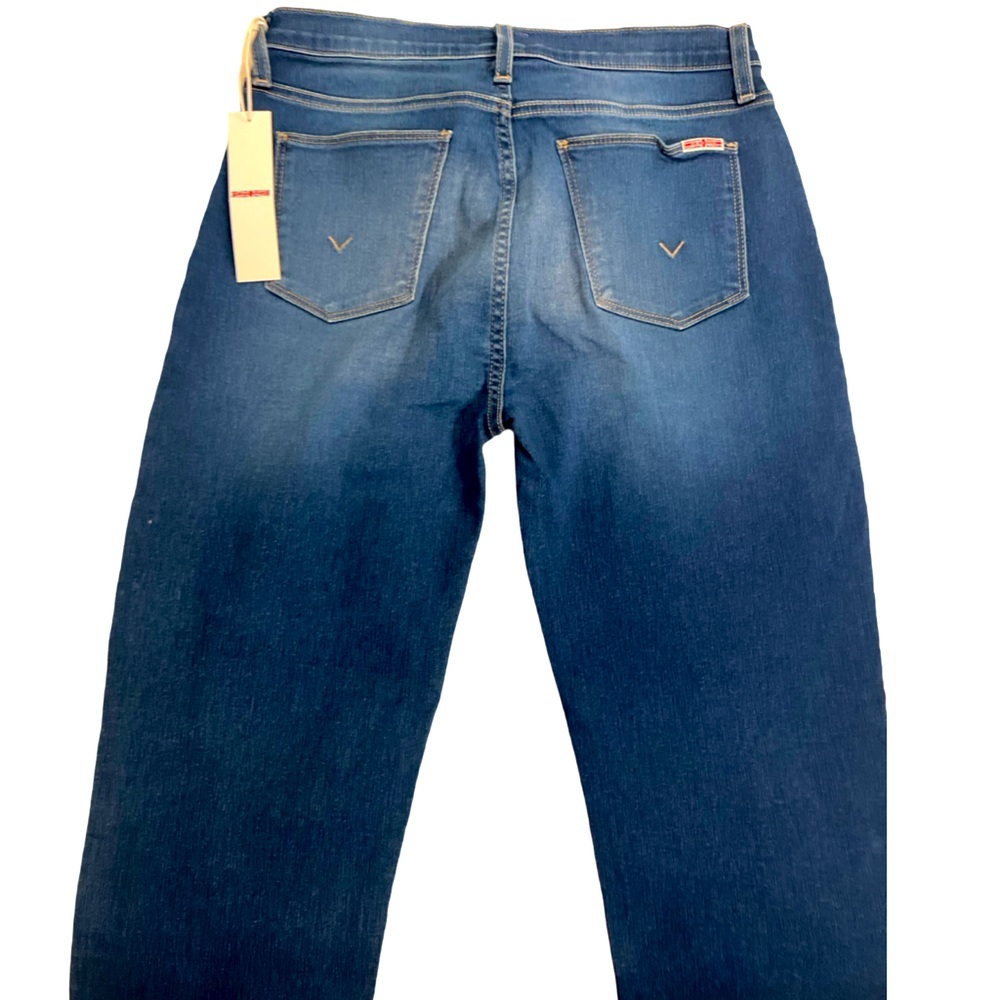 HUDSON JEANS NWT!! 
Blair High Rise Cropped Straight Jeans Size 29 Blue Wash - Picture 4 of 5